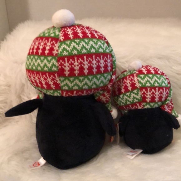 Penelope Penguin Set of 2 Beanie Boos - Picture 3 of 5